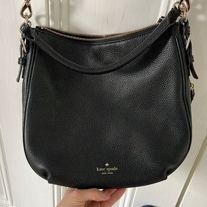 Kate Spade crossbody bag in black pebble